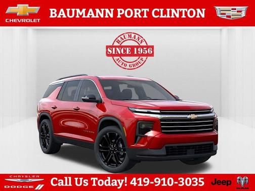 Radiant Red 2026 Chevrolet Traverse LT