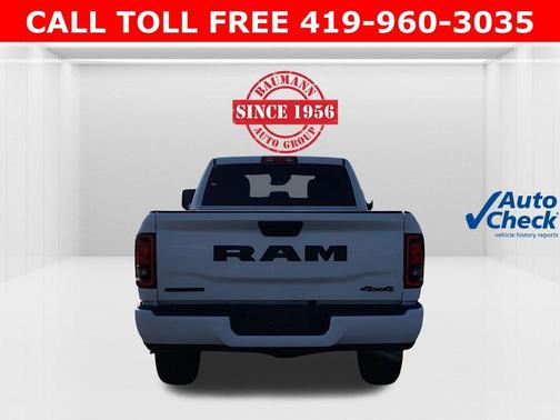 Bright White Clearcoat 2026 RAM 2500 Big Horn