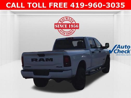 Bright White Clearcoat 2026 RAM 2500 Big Horn