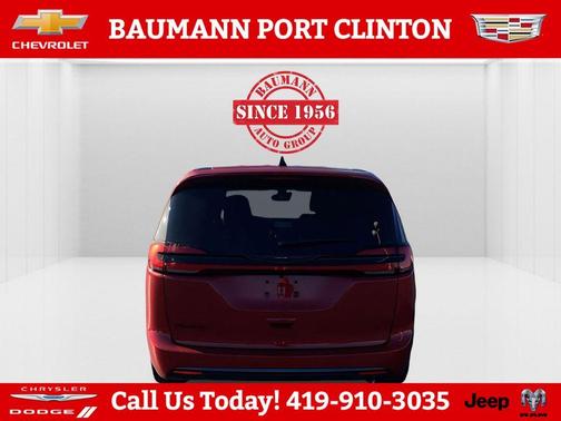 Red 2026 Chrysler Pacifica Select