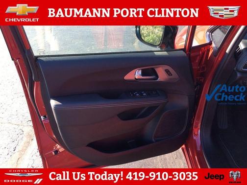 Red 2026 Chrysler Pacifica Select