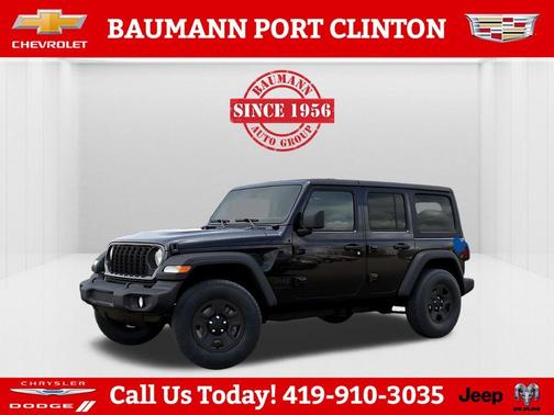 Black Clearcoat 2026 Jeep Wrangler Sport