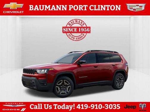 Red 2026 Jeep Cherokee LAREDO/LIMITED