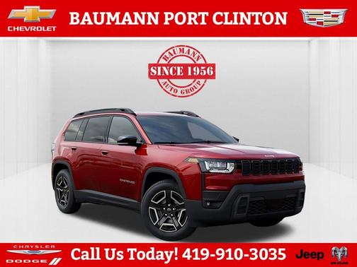 Red 2026 Jeep Cherokee LAREDO/LIMITED