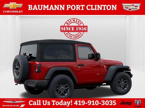 Firecracker Red Clearcoat 2026 Jeep Wrangler Sport
