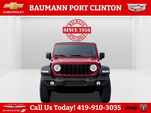 Firecracker Red Clearcoat 2026 Jeep Wrangler Sport