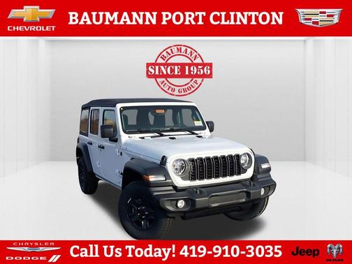Bright White Clearcoat 2026 Jeep Wrangler Sport