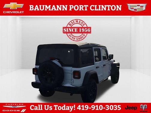 Bright White Clearcoat 2026 Jeep Wrangler Sport