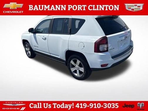Bright White Clearcoat 2016 Jeep Compass High Altitude