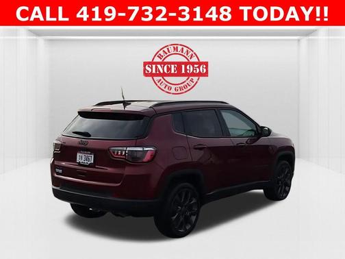 Velvet Red Pearlcoat 2021 Jeep Compass 80th Special Edition