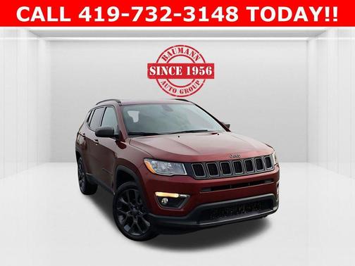 Velvet Red Pearlcoat 2021 Jeep Compass 80th Special Edition