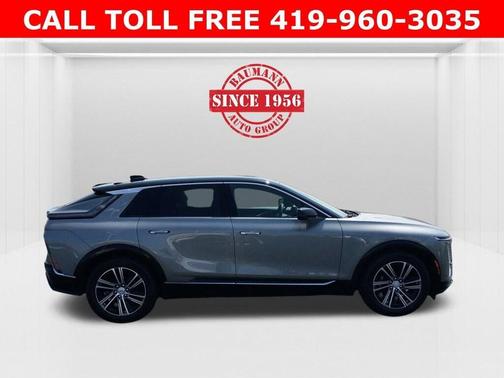 Silver Metallic 2025 Cadillac LYRIQ Luxury