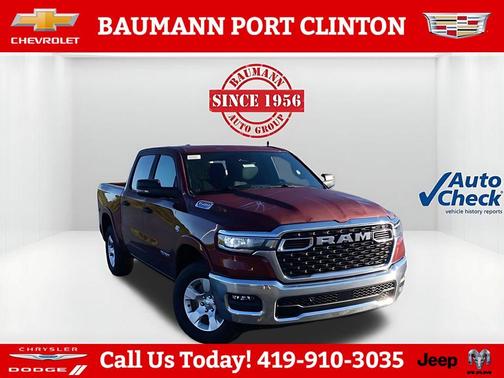 Delmonico Red Pearlcoat 2026 RAM 1500 Big Horn