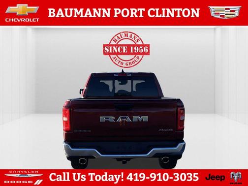 Delmonico Red Pearlcoat 2026 RAM 1500 Big Horn