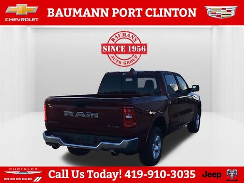 Delmonico Red Pearlcoat 2026 RAM 1500 Big Horn