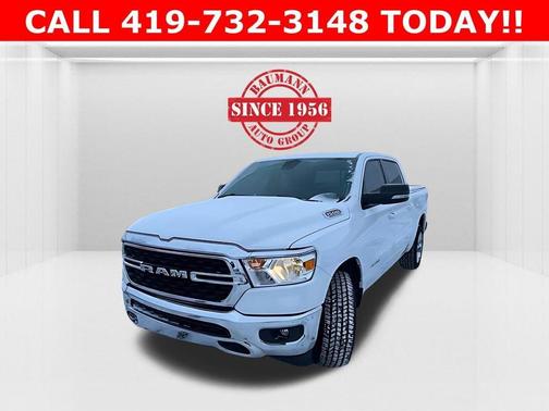 Bright White Clearcoat 2022 RAM 1500 Big Horn