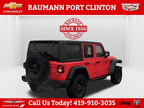 Firecracker Red Clearcoat 2026 Jeep Wrangler Sport