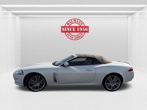 White 2009 Jaguar XK