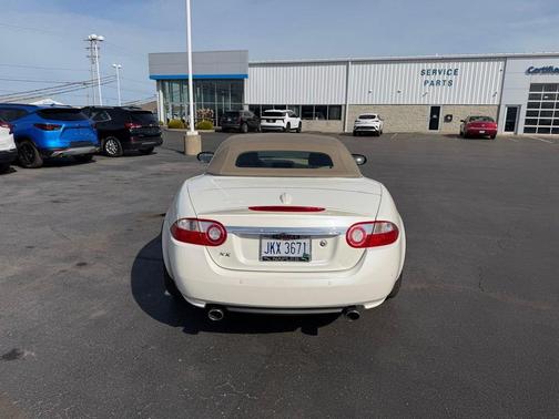 White 2009 Jaguar XK