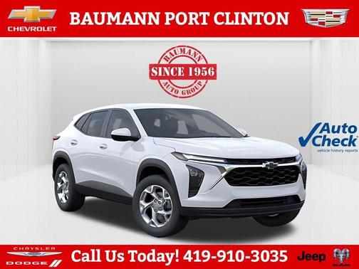 Summit White 2026 Chevrolet Trax LS