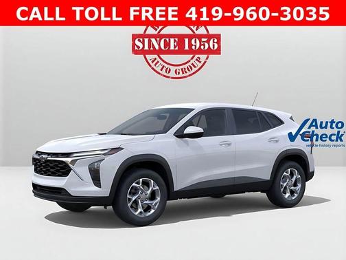 Summit White 2026 Chevrolet Trax LS