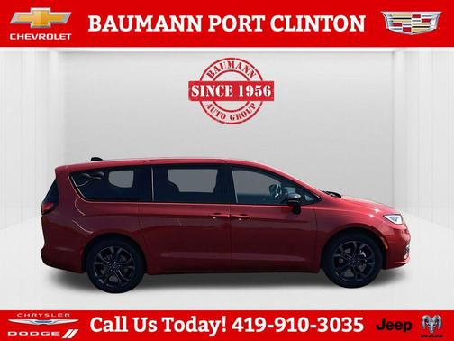 Red 2026 Chrysler Pacifica Select