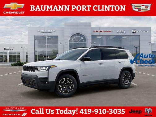 Bright White Clearcoat 2026 Jeep Cherokee LAREDO/LIMITED