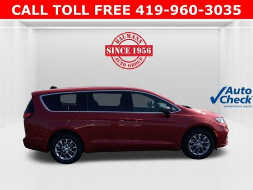 Red 2026 Chrysler Pacifica Select AWD
