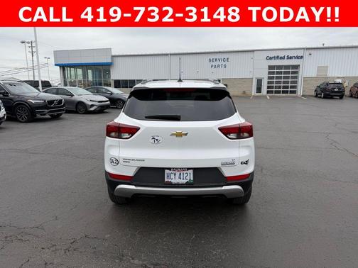 Summit White 2022 Chevrolet Trailblazer LT