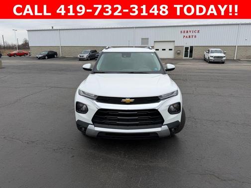Summit White 2022 Chevrolet Trailblazer LT