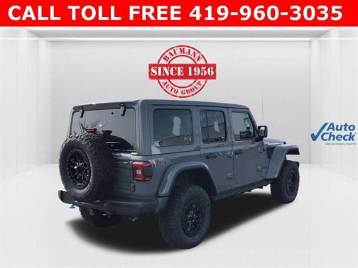 Sting Gray Clearcoat 2023 Jeep Wrangler 4xe Rubicon
