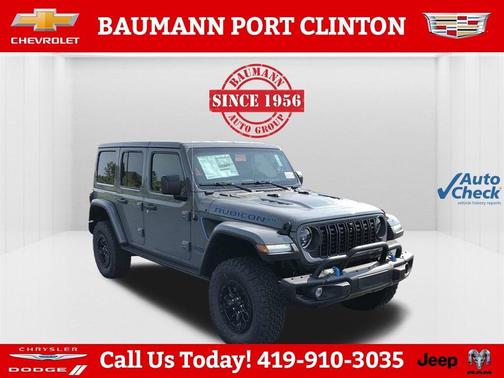 Sting Gray Clearcoat 2023 Jeep Wrangler 4xe Rubicon