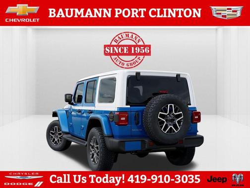 Hydro Blue Pearl 2026 Jeep Wrangler Sahara