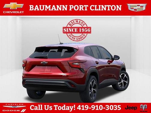 Red 2026 Chevrolet Trax 1RS