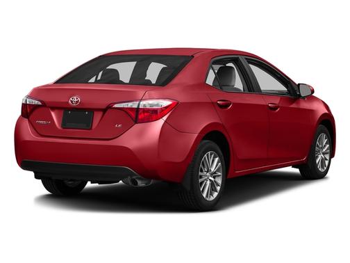 Barcelona Red Metallic 2016 Toyota Corolla LE Premium