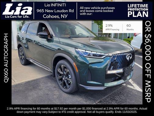 2026 INFINITI QX60 AUTOGRAPH