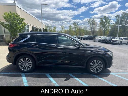 Black Obsidian 2023 INFINITI QX50 LUXE AWD
