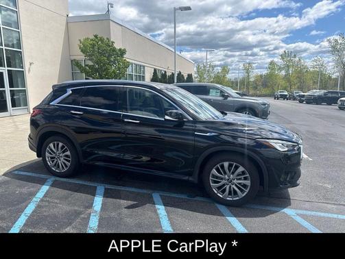 Black Obsidian 2023 INFINITI QX50 LUXE AWD