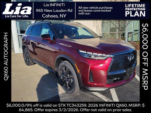 2026 INFINITI QX60 AUTOGRAPH