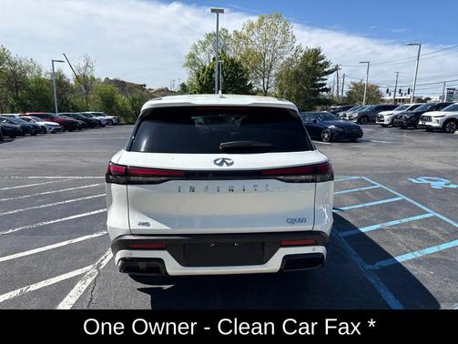 Glacier White 2023 INFINITI QX60 Pure