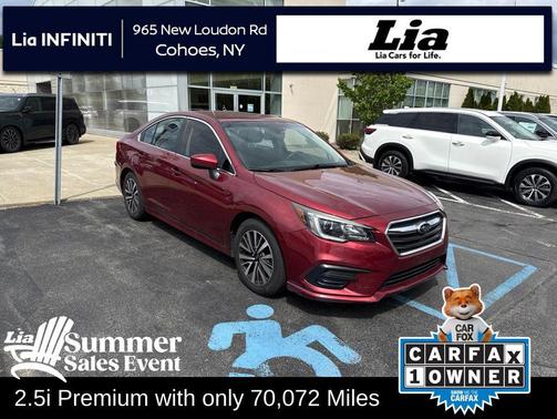 Crimson Red Pearl 2019 Subaru Legacy Premium