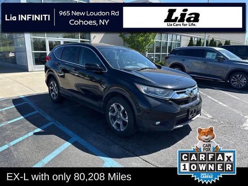 Crystal Black Pearl 2018 Honda CR-V EX-L