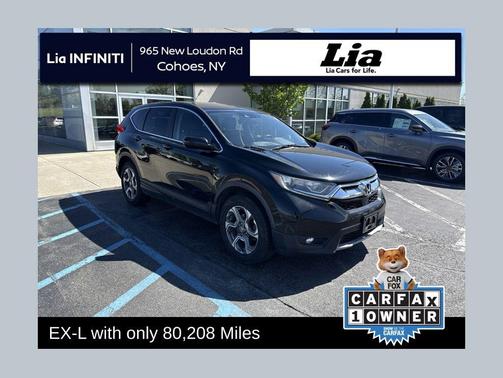 Crystal Black Pearl 2018 Honda CR-V EX-L