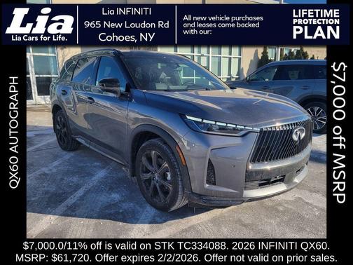 2026 INFINITI QX60 AUTOGRAPH