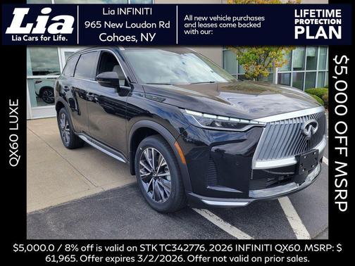 2026 INFINITI QX60 Luxe