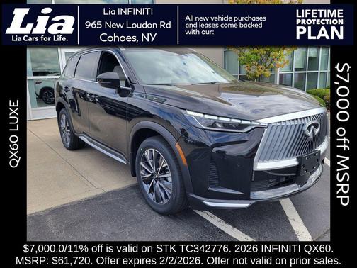 2026 INFINITI QX60 Luxe