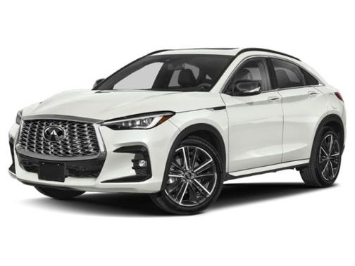 Radiant White 2025 INFINITI QX55 SENSORY
