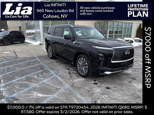 2026 INFINITI QX80 Luxe