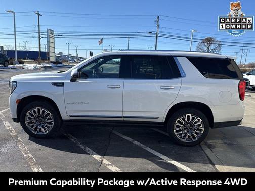 White Frost Tricoat 2024 GMC Yukon Denali Ultimate
