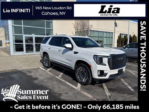 White Frost Tricoat 2024 GMC Yukon Denali Ultimate